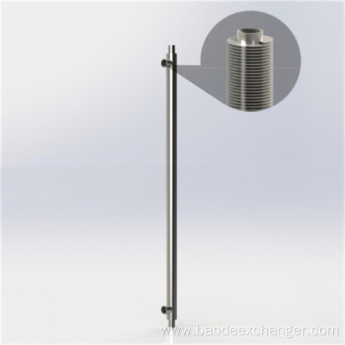 Condenser Fin Sidearm Tube Heat Exchanger Water Cooler